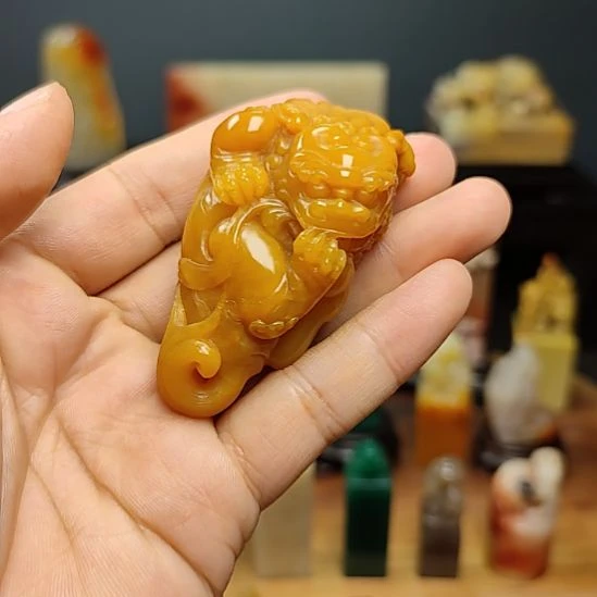 寿山石手把件手把件