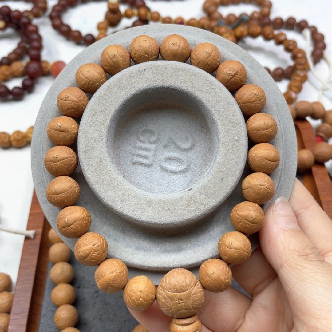 凤眼菩提手串L361-K46凤眼菩提12+同树铁籽