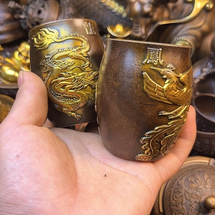 时**道精品铜器精品摆件