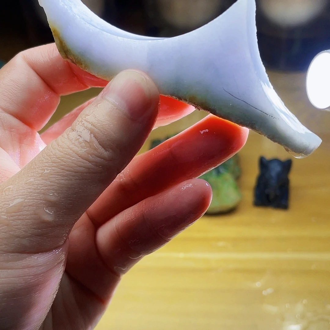 翡翠未镶嵌颈饰毛料15