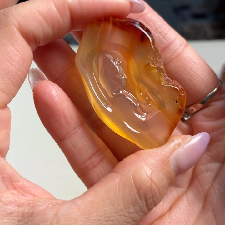 玛瑙/玉髓未镶嵌吊坠(不含链)