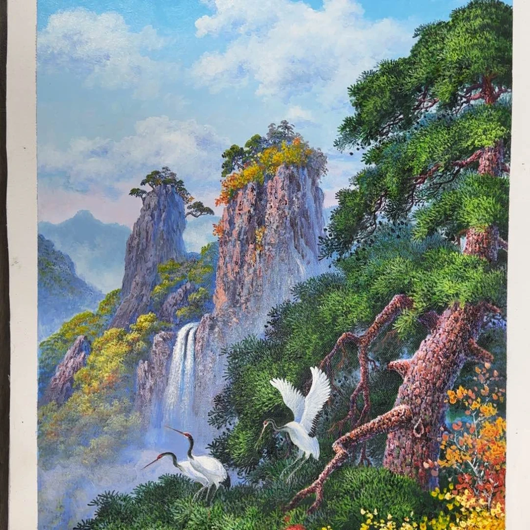 油画加油加油努力加油加油