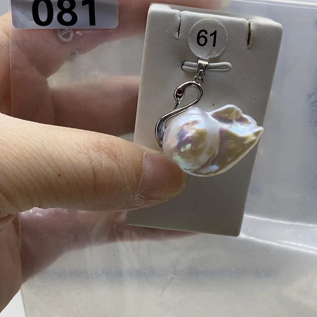 颈饰合金淡水珍珠