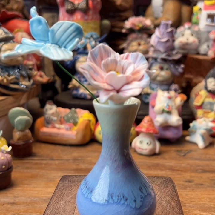 摆件陶小镇青花每日有新品