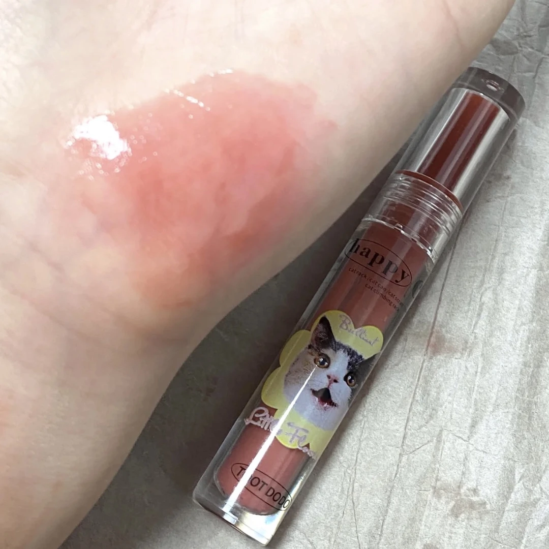 纯欲白开水~镜面水光唇釉滋润保湿防水不掉色学生素颜显白口红女