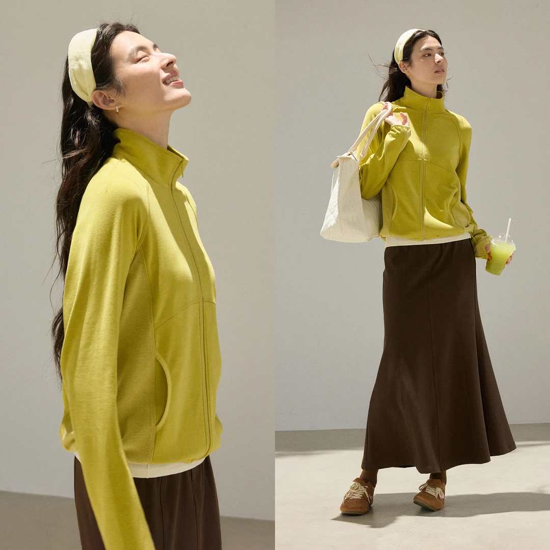 【秋冬新品】SPLAN 简约舒适柔软立领防风休闲运动外套25149