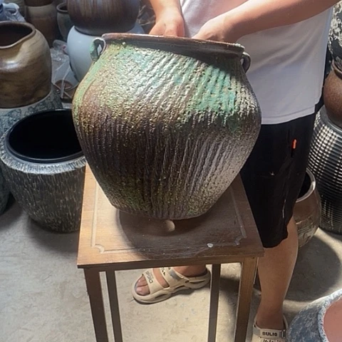 口22高度27双耳绿色888