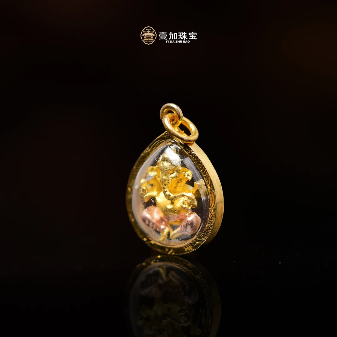 合金吊坠 壹加师姐|手工设计迷你象S吊坠多样性发一6406E