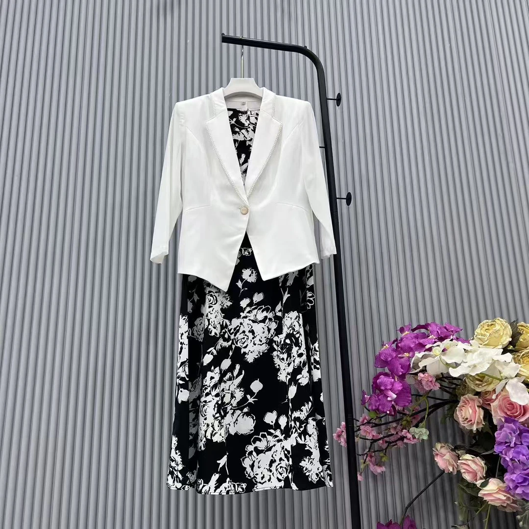 【A578】2025秋季新款女时尚长袖洋气高端气质修身显瘦套裙