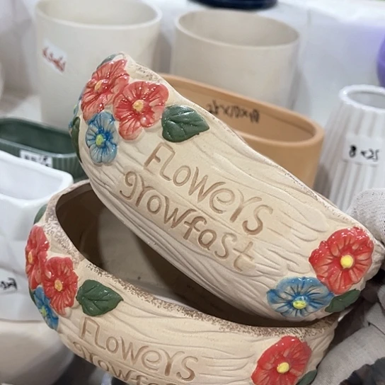 陶瓷外贸尾货多肉绿植陶瓷花盆