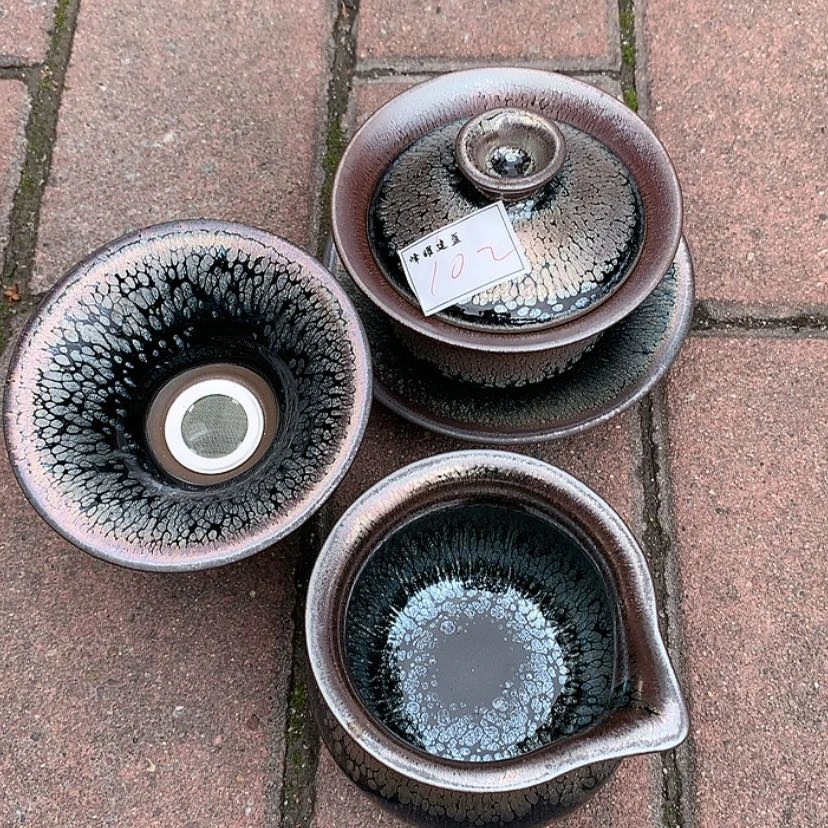 【闪购商品】茶盏陈**墨建窑建盏茶杯102