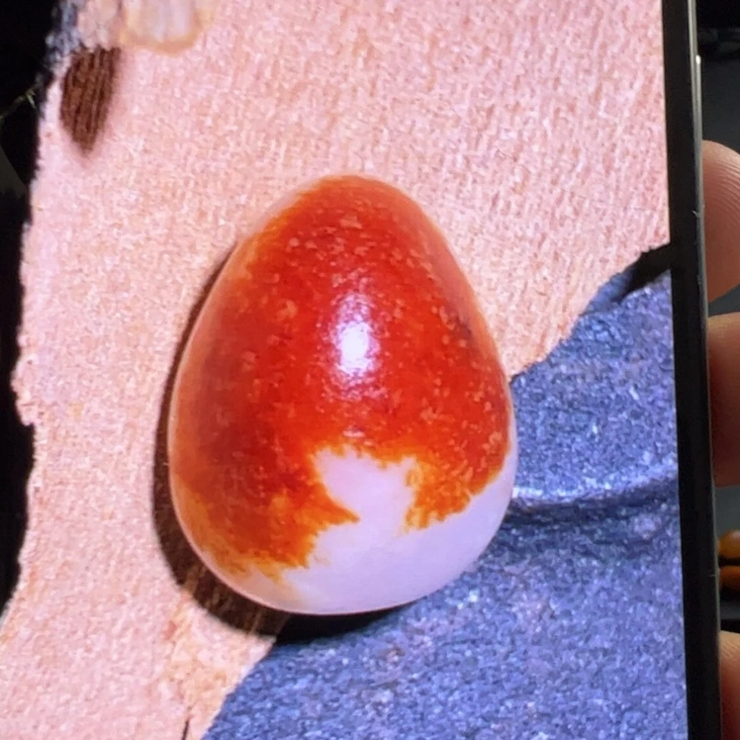 和田玉未镶嵌颈饰4.1克