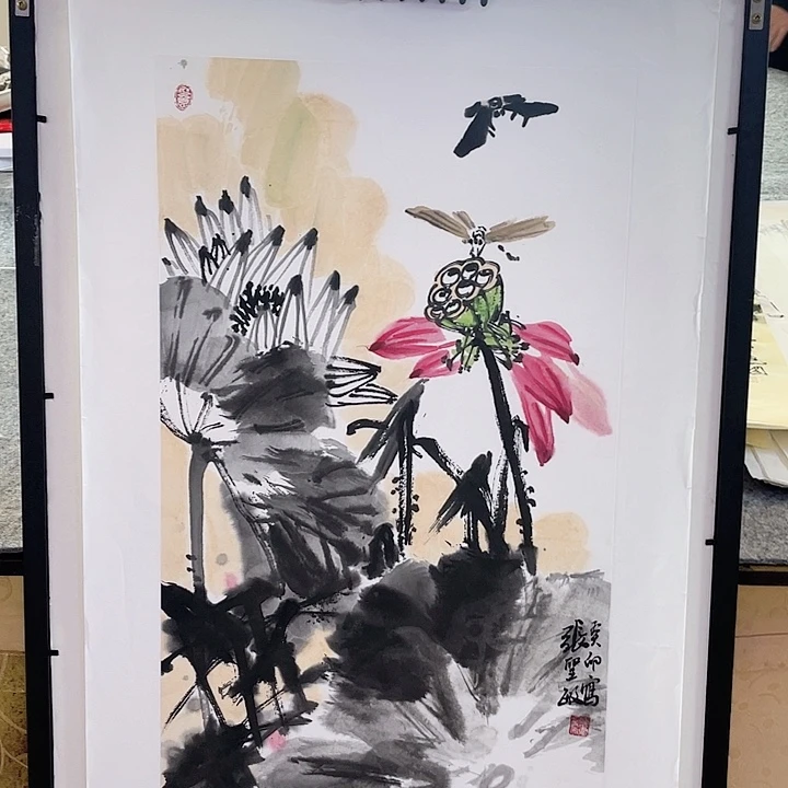 国画张圣敏先生纯手绘作品