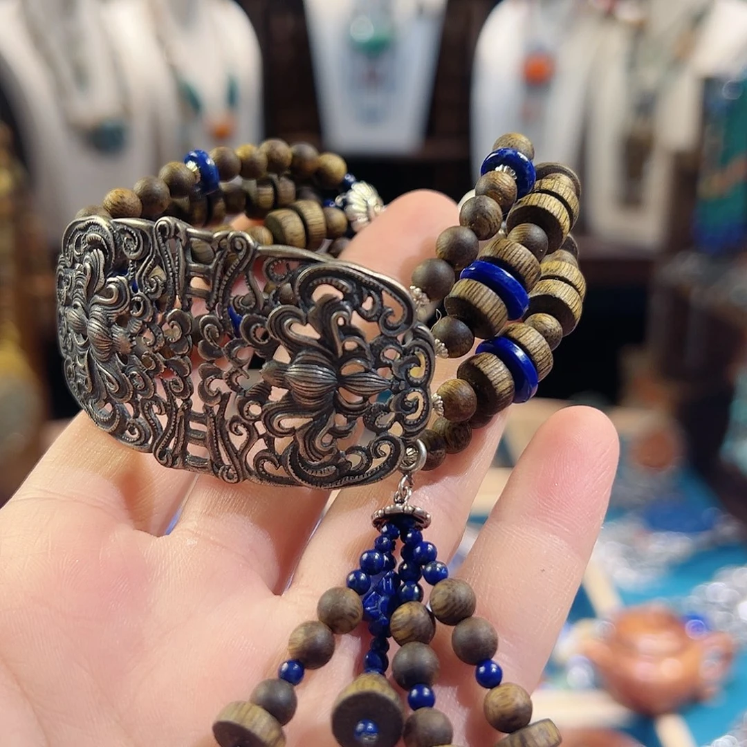 青金石未镶嵌手链手链