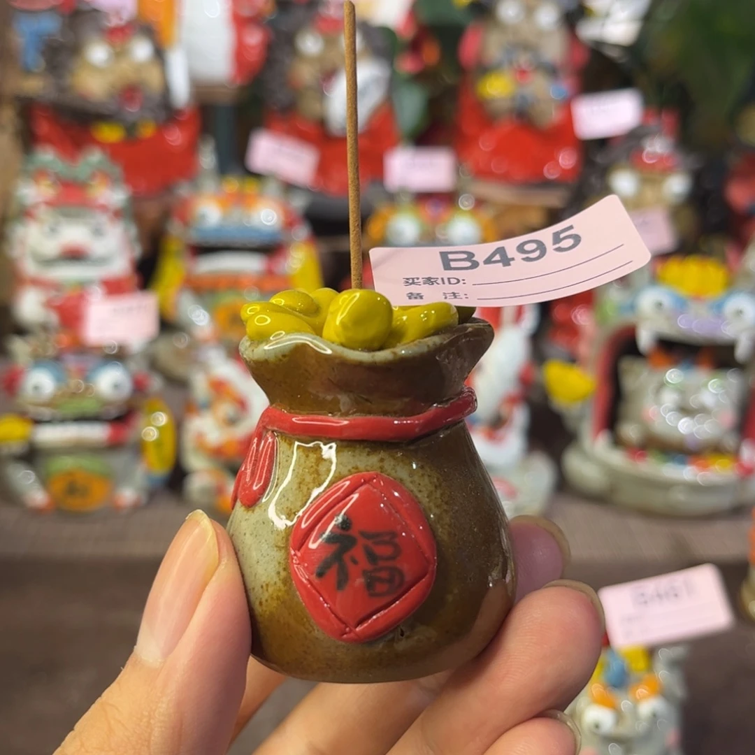 泥塑纯手工茶宠摆件