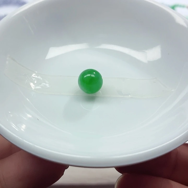 翡翠未镶嵌手链天然缅甸翡翠A货卡10