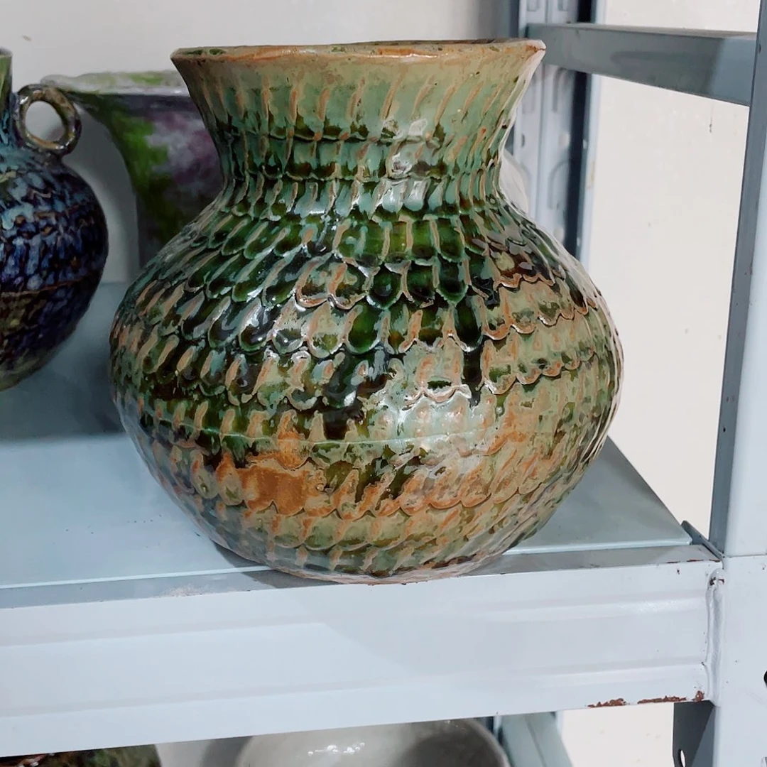 全***糖花瓶高21口10盘泥无孔花瓶