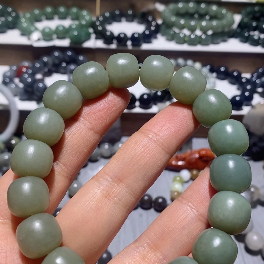 和田玉手链未镶嵌