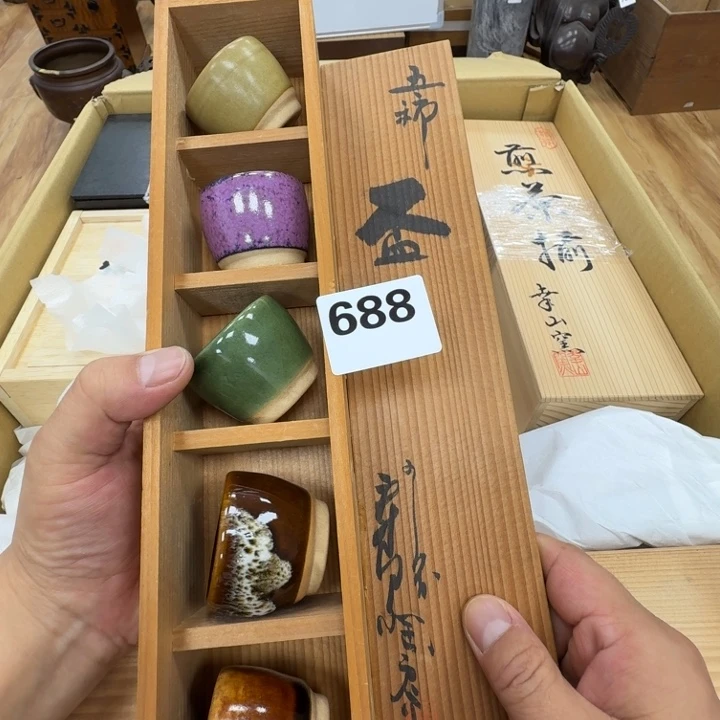 瓷片?**了工艺品摆件瓷器摆件正能量