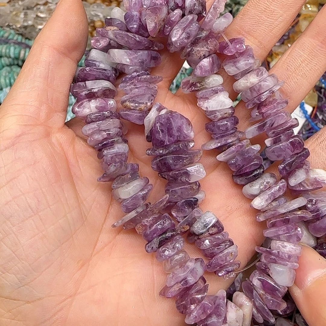 玛瑙/玉髓合金珠宝半成品紫祖母10-12mm一条