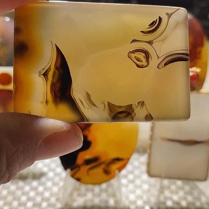 玛瑙/玉髓未镶嵌颈饰