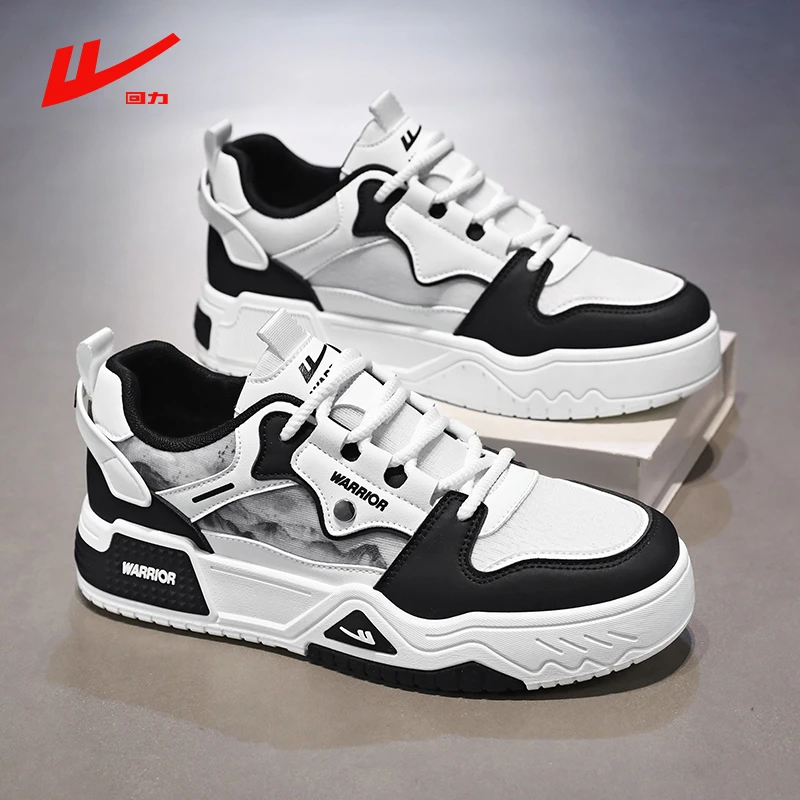 回力男鞋小白休闲板鞋冬季2025新款运动国潮厚底小众设计学生潮鞋