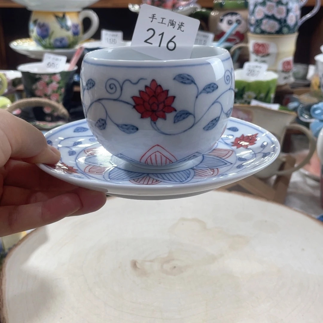 景德镇手工陶瓷套装青花216