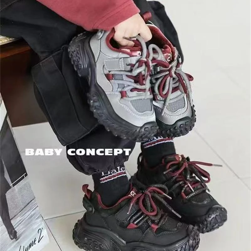 1221【奇】儿童时尚休闲加绒运动鞋-88086