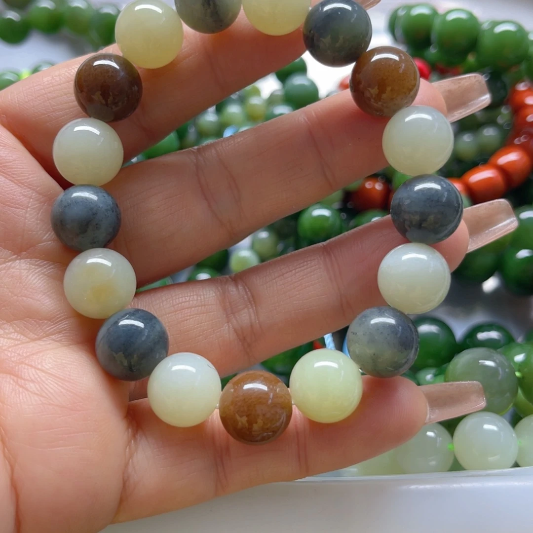 和田玉手链未镶嵌