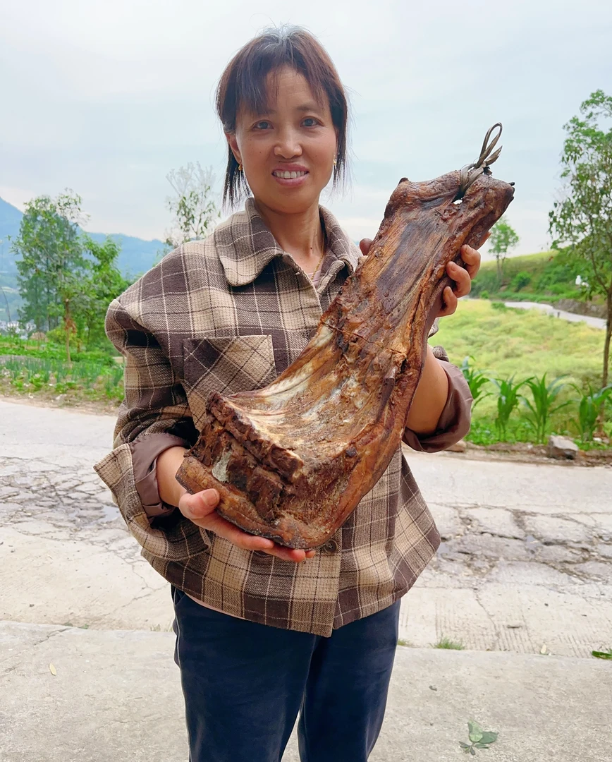 【直播现称2】农家粮食猪土家风味老腊肉特产柴火烟熏腊肉