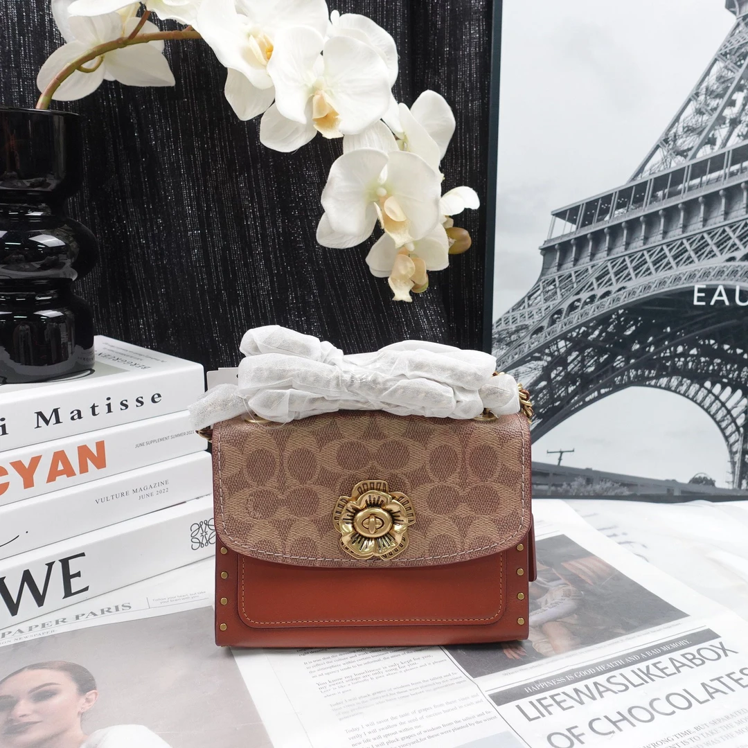 95新 COACH/蔻驰 单肩包/T10227302