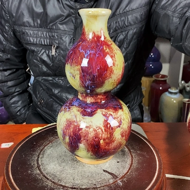 尚峰钧窑作品摆件