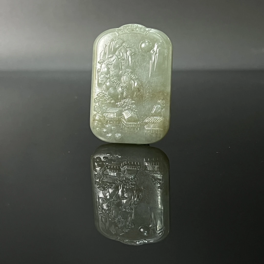 1014GC160和田玉挂件