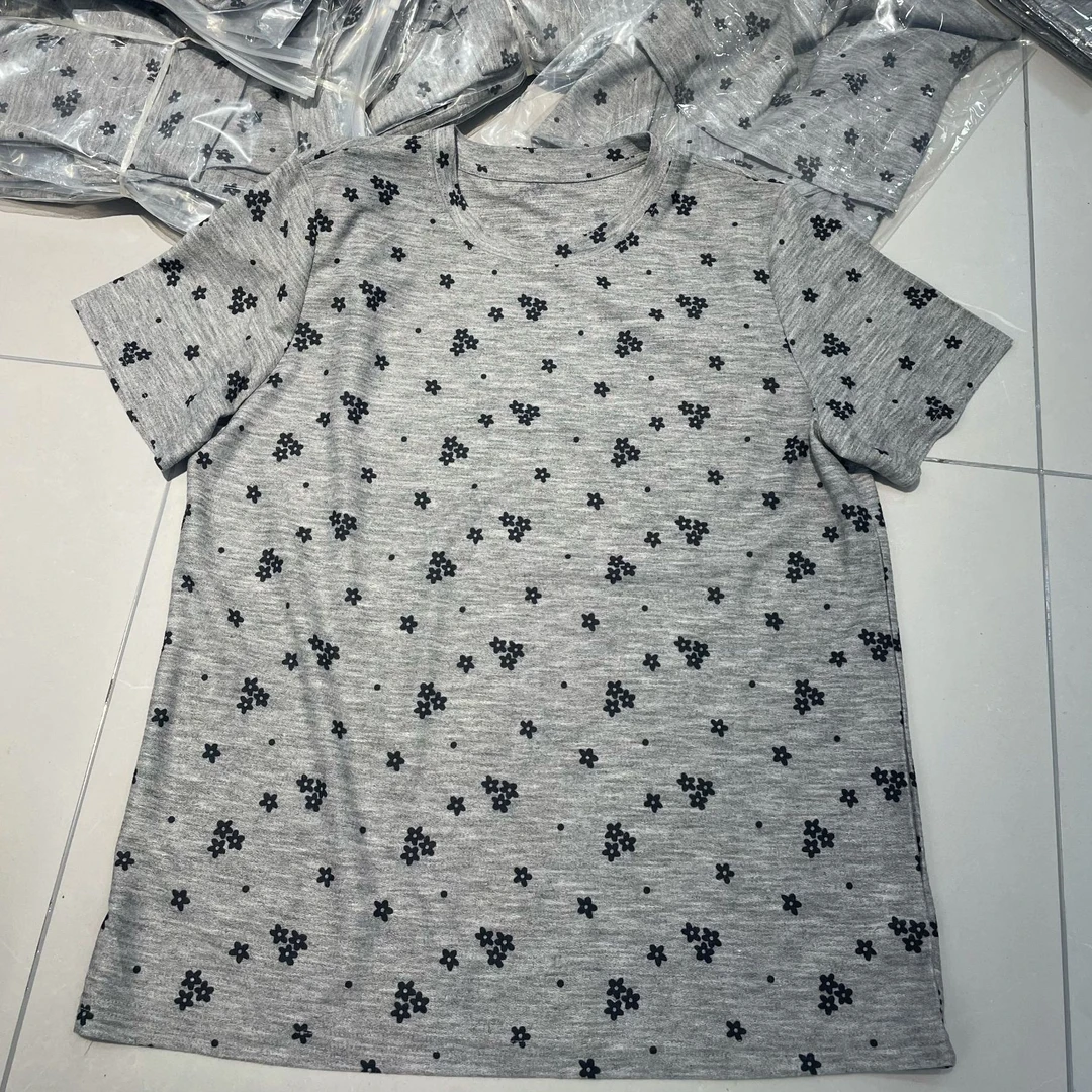 0522-06    女款气质时尚设计感短袖T恤  DY  6538