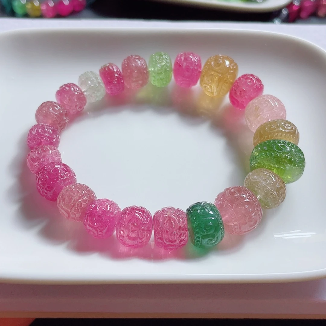 未镶嵌手链碧玺碧玺手链