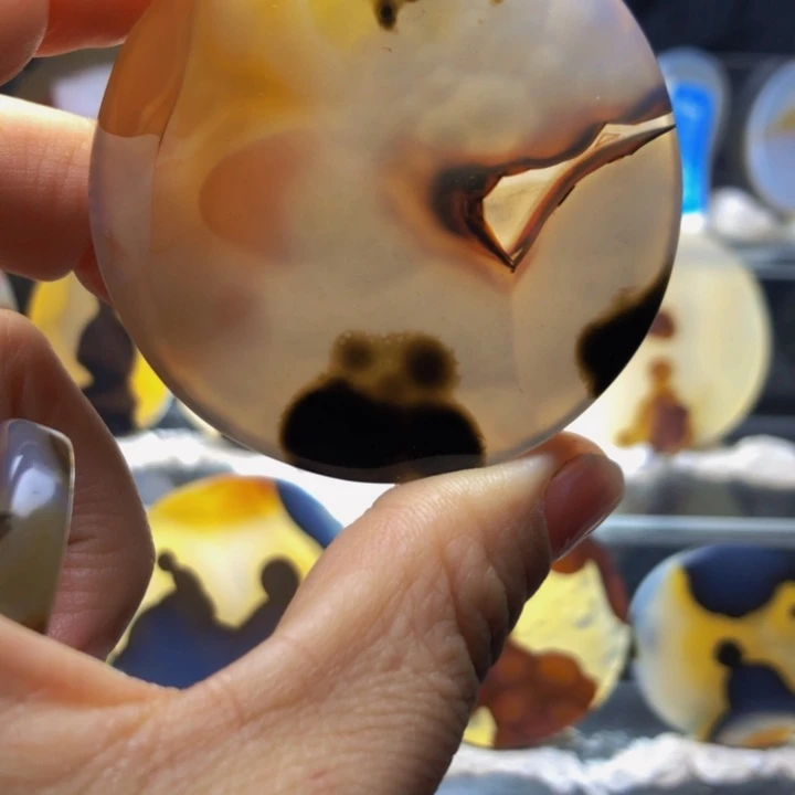 合金玛瑙/玉髓珠宝奇石75