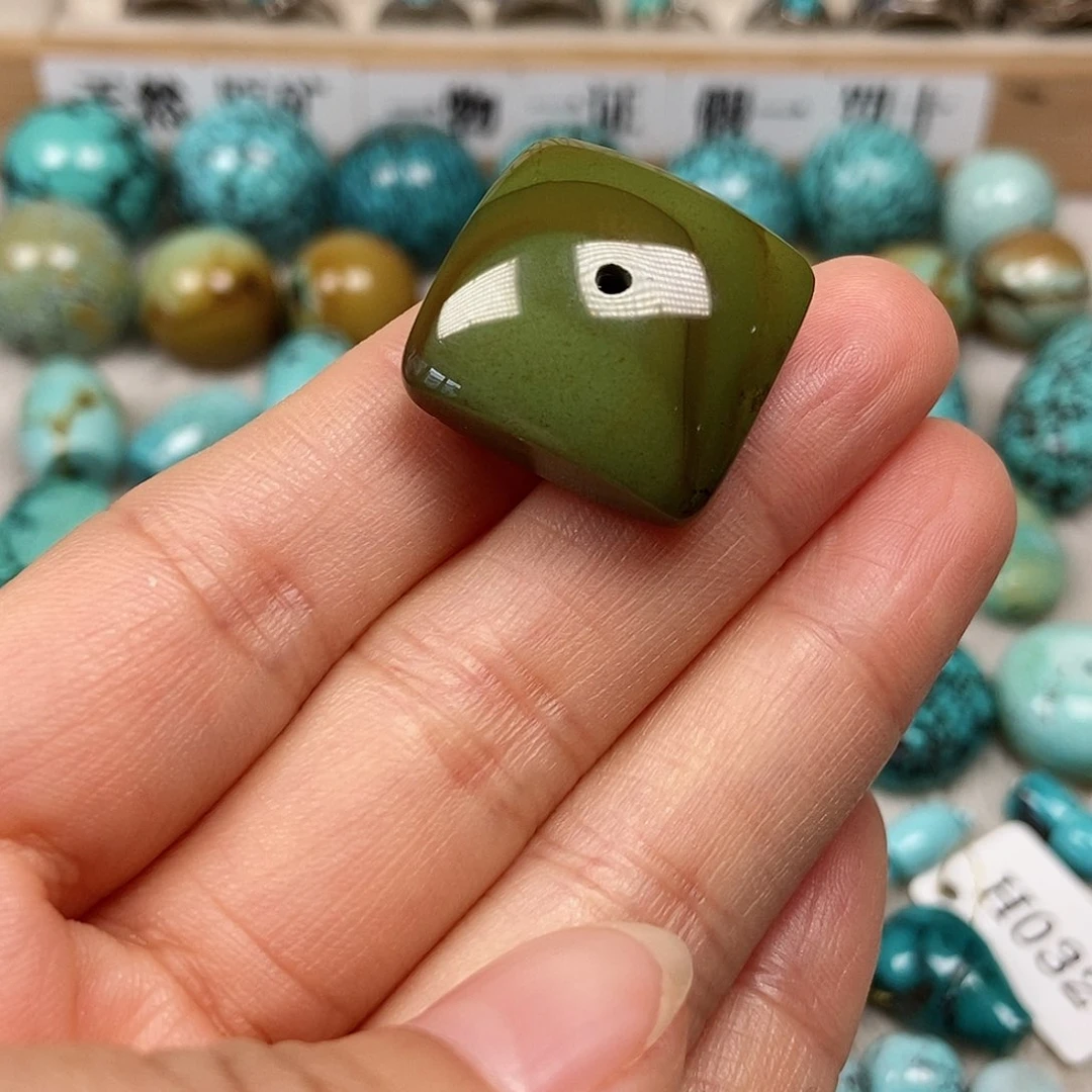 未镶嵌绿松石珠宝半成品
