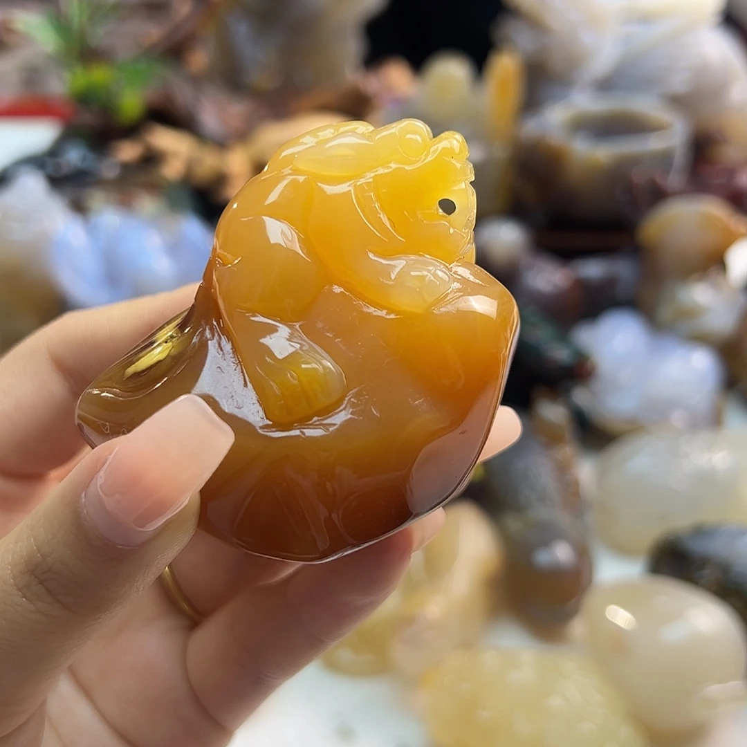 玛瑙/玉髓合金颈饰