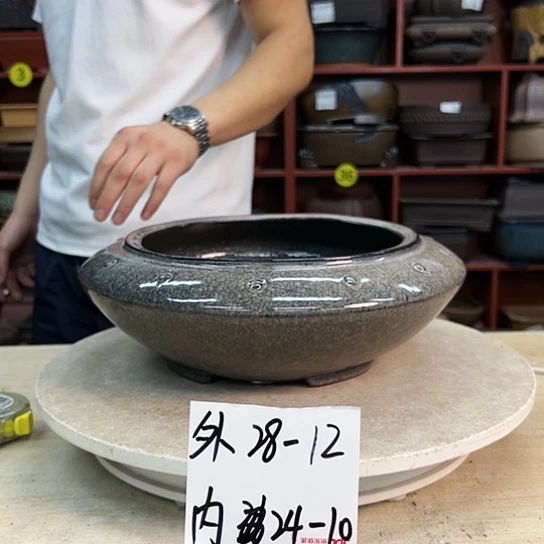 扶*紫砂花盆中香气浓重者