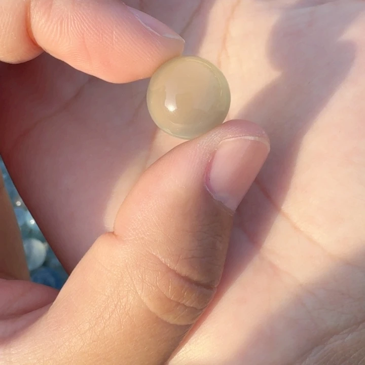 水晶单珠未镶嵌C打孔13.8