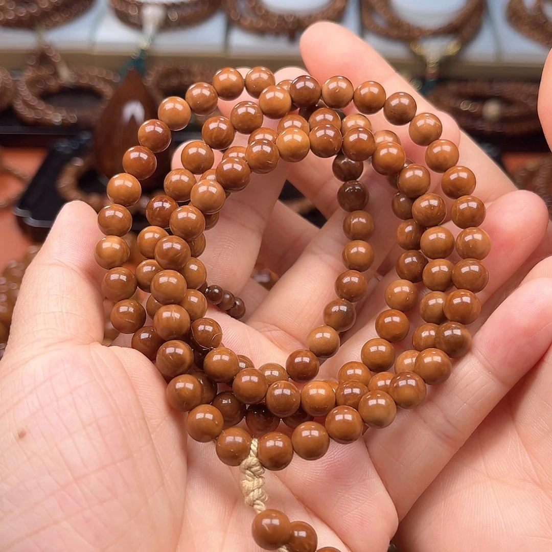 库克手串0.7圆珠多圈114颗