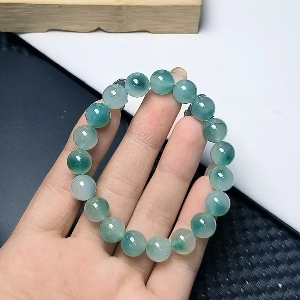 （聚宝严选）A155冰飘花手串10妈妈款时尚精致精美百搭奇石