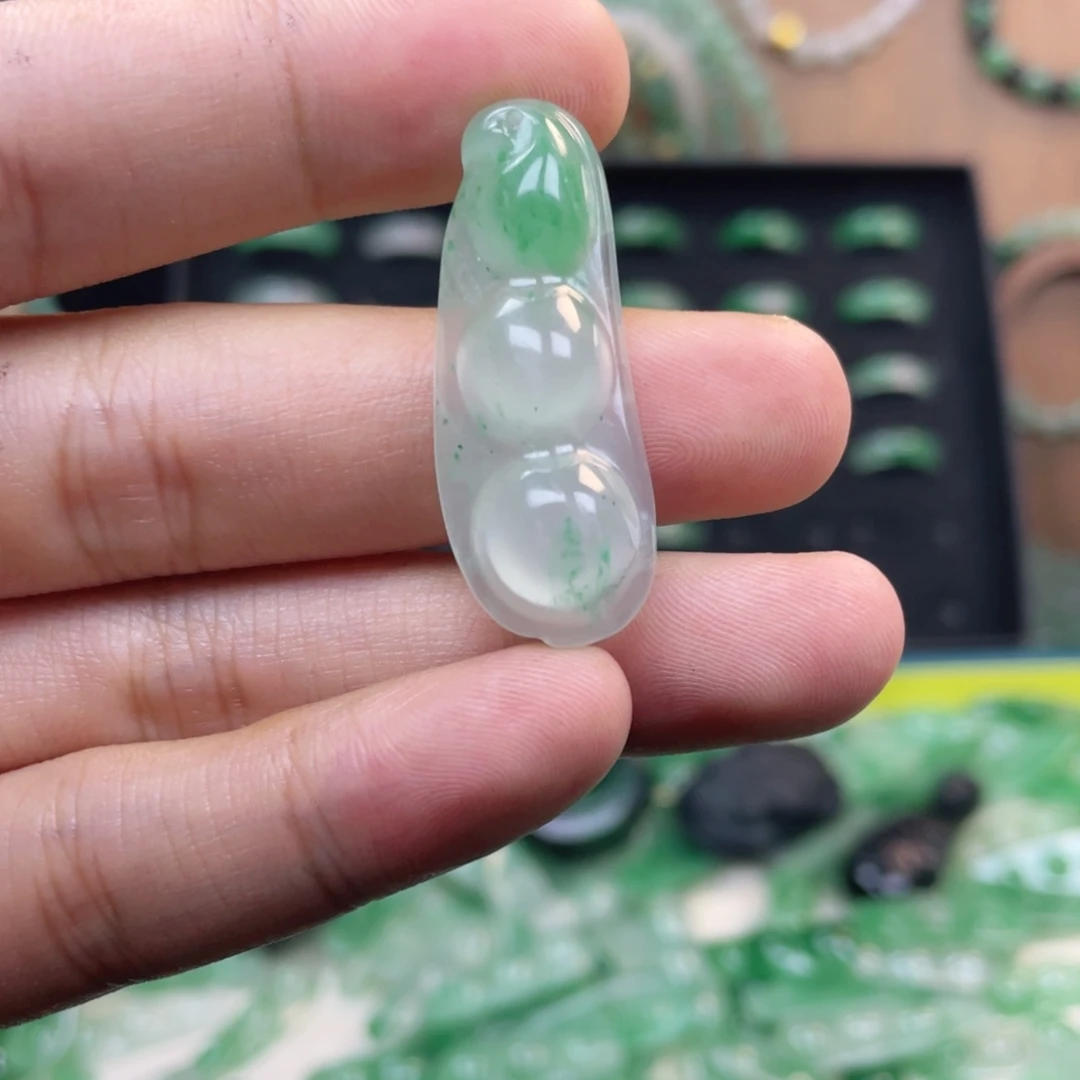 石英质玉合金小福豆