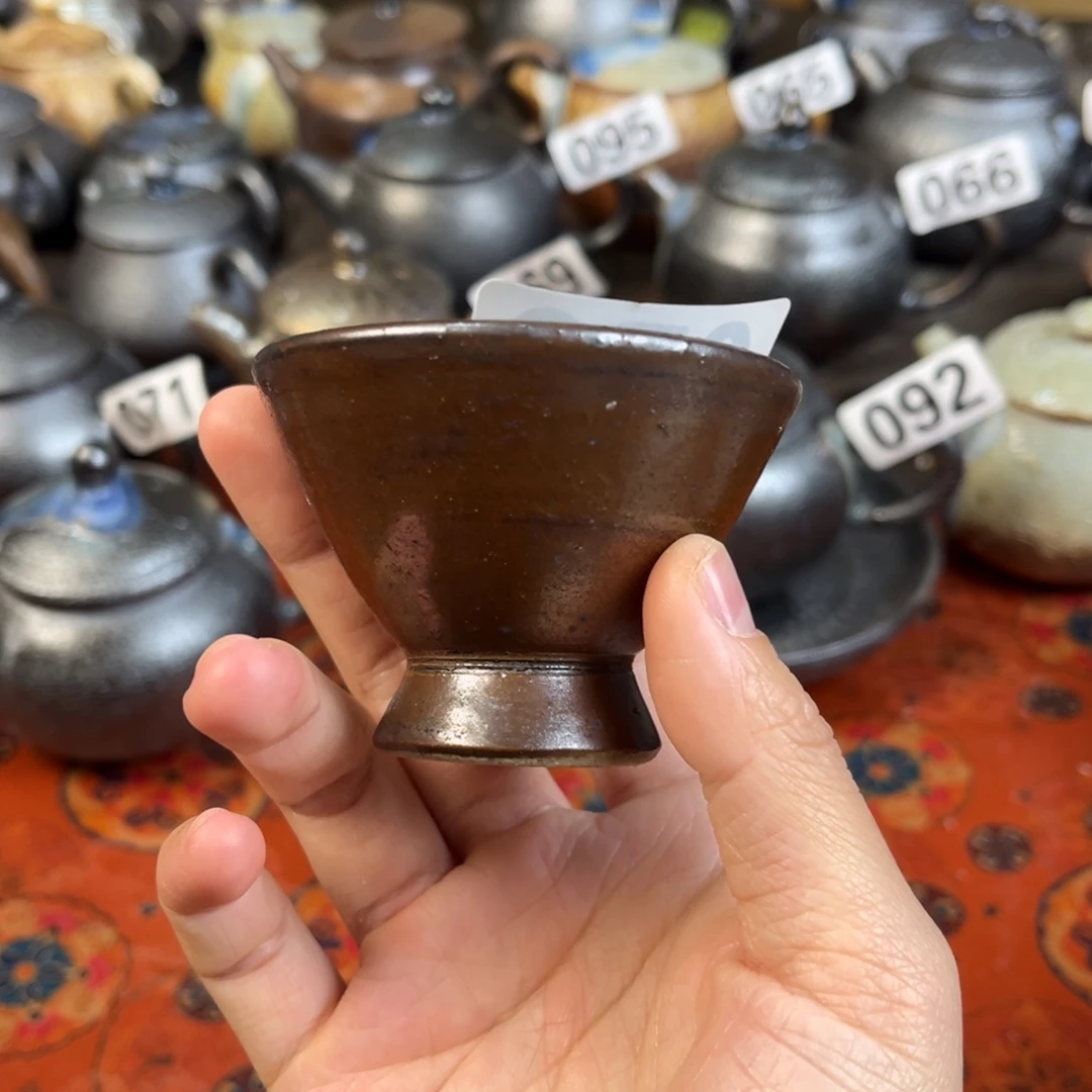 柴烧茶器主人杯杯