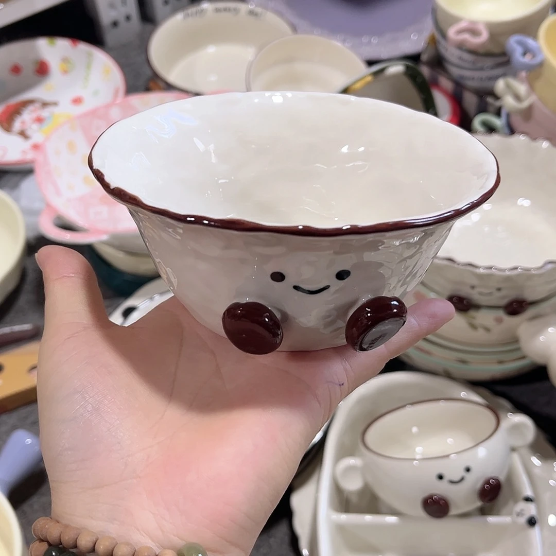5寸米饭碗微微瑕，，