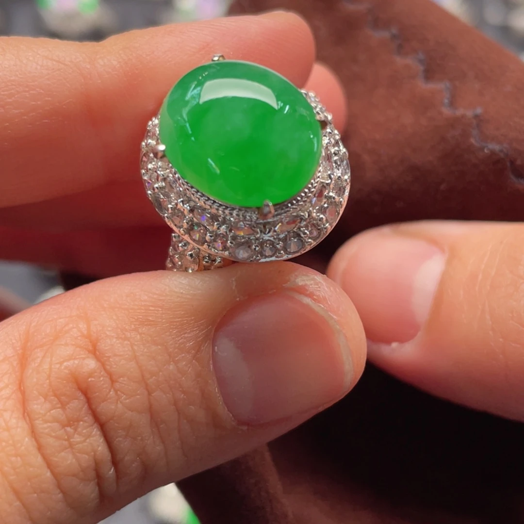 定制翡翠未镶嵌缅甸天然翡翠