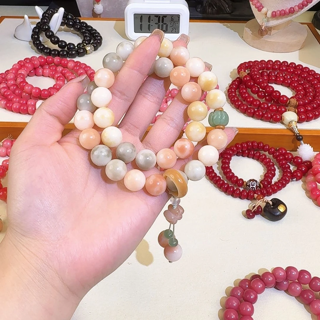 菩提根/象牙果吊坠飘花