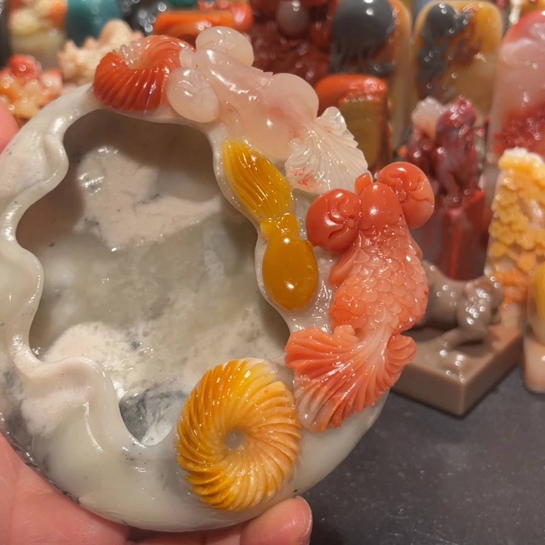 寿山石印石精美印