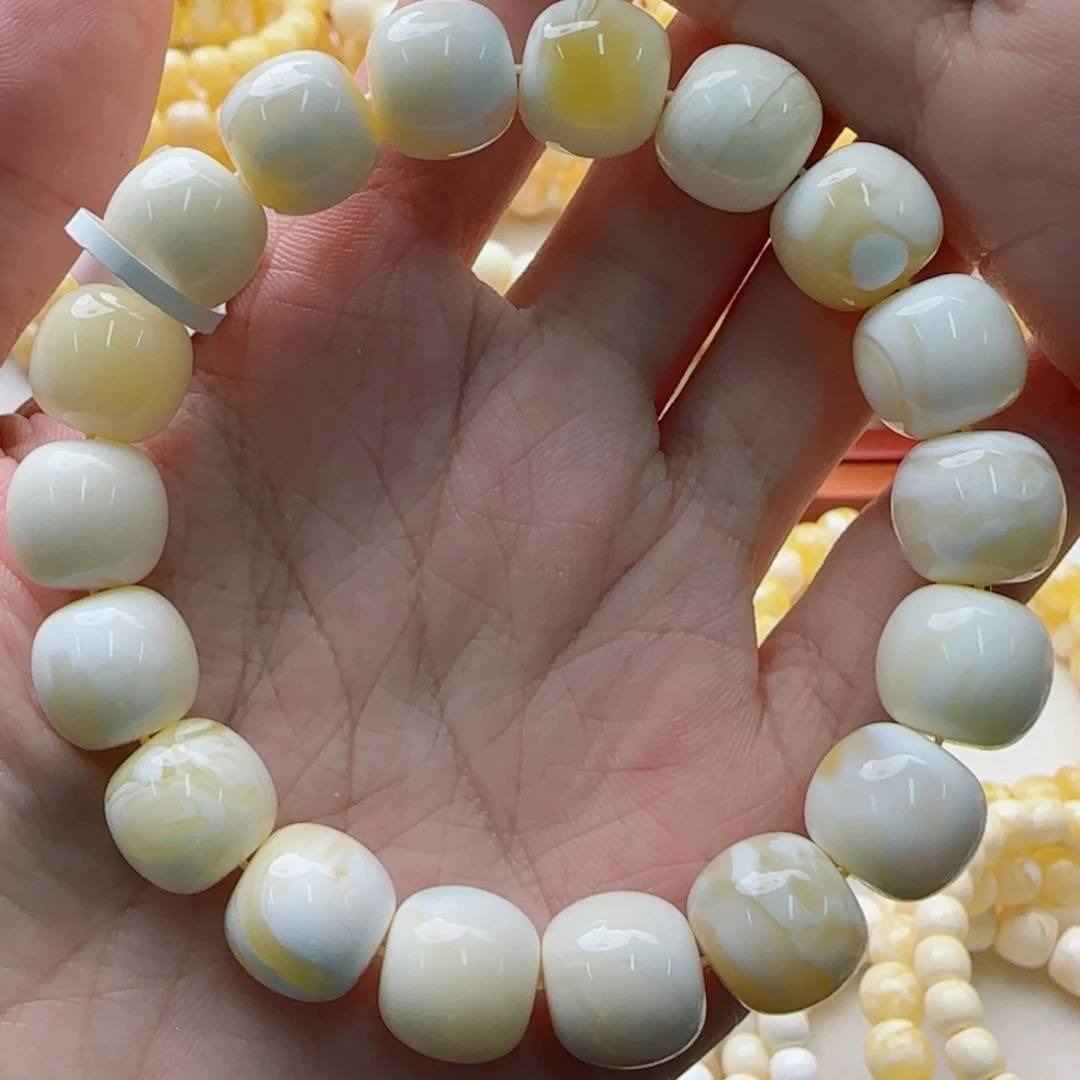 琥珀未镶嵌手链蜜蜡手串