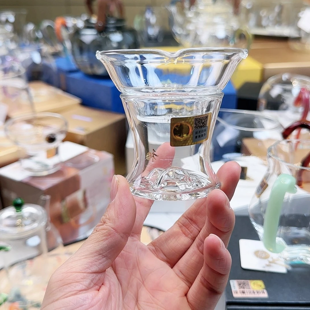 禾器观山茶漏激光茶漏